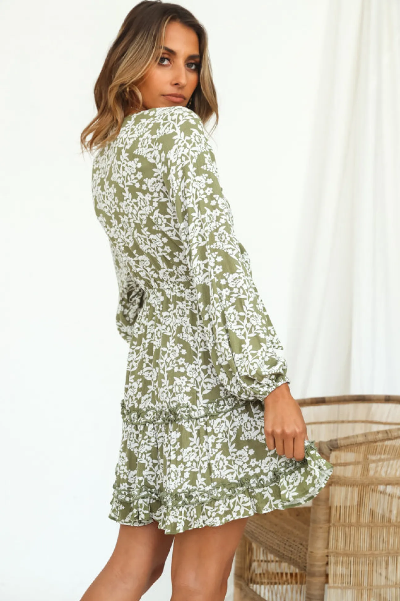 Eclipse Dress Olive
