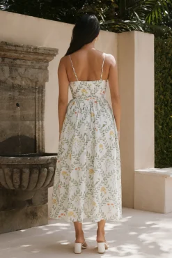 Ellie Elights Maxi Dress Green