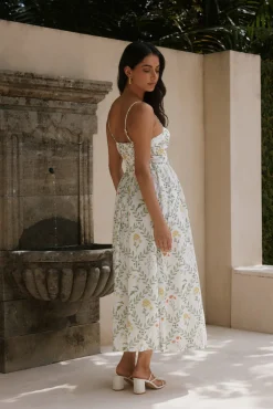 Ellie Elights Maxi Dress Green