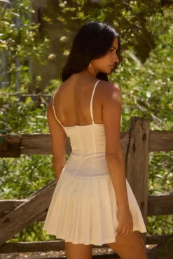 Emily Elizabeth Mini Dress White