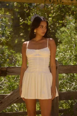 Emily Elizabeth Mini Dress White