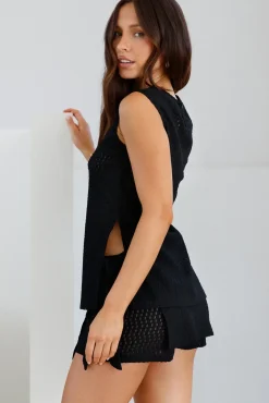 Enamoured Skort Black