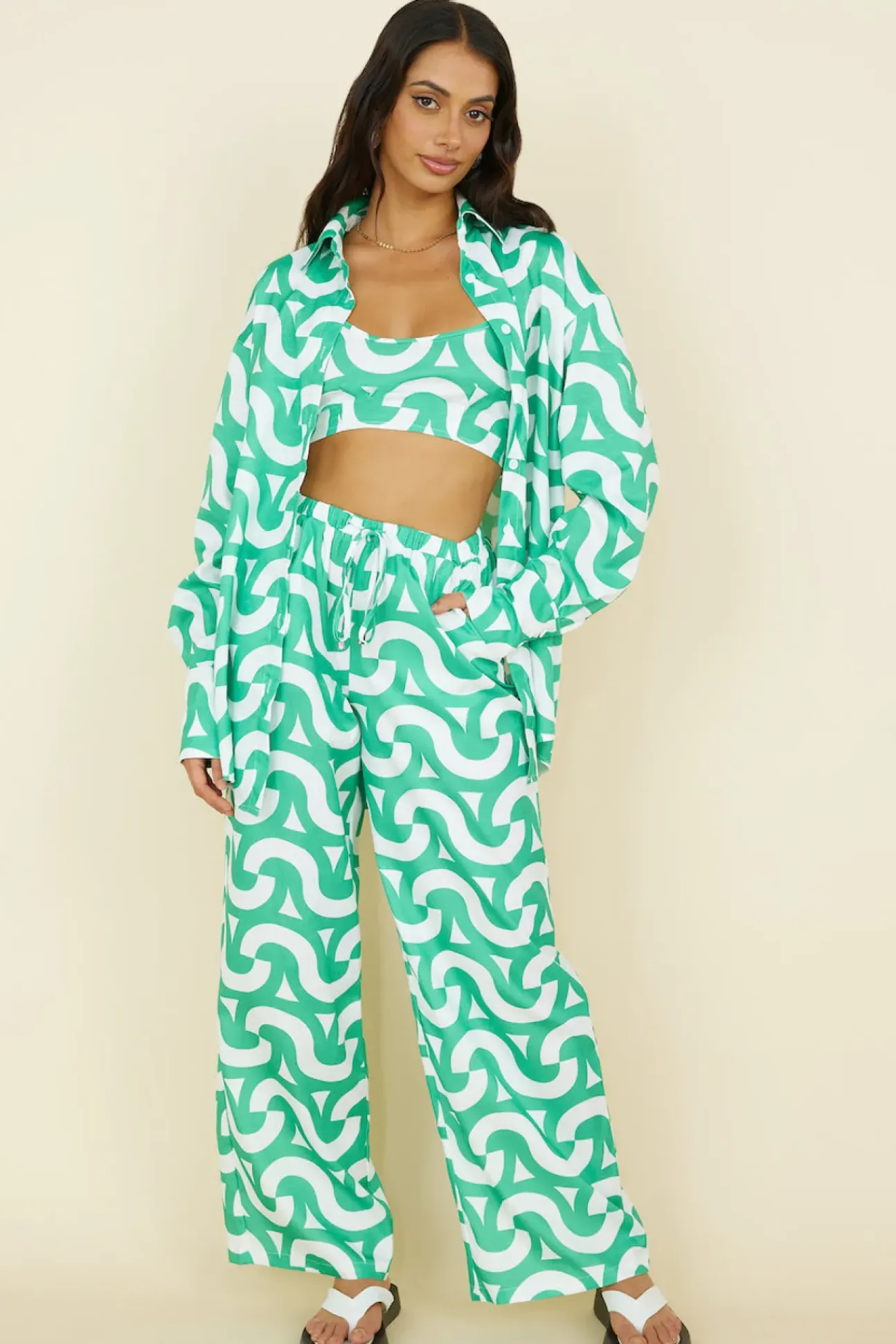 Enchanted Days Shirt Green