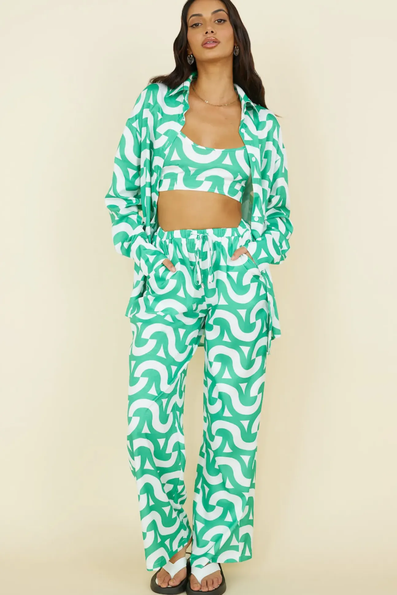Enchanted Days Shirt Green
