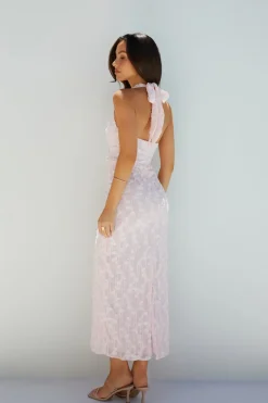 Enchanted Mist Maxi Dress Pink