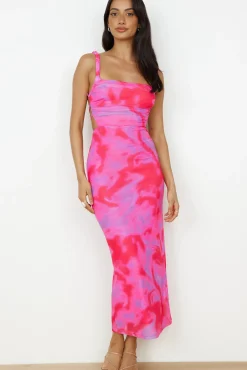 Enchanted Skies Maxi Dress Pink