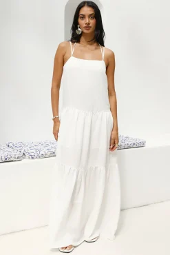Endless Grace Maxi Dress White