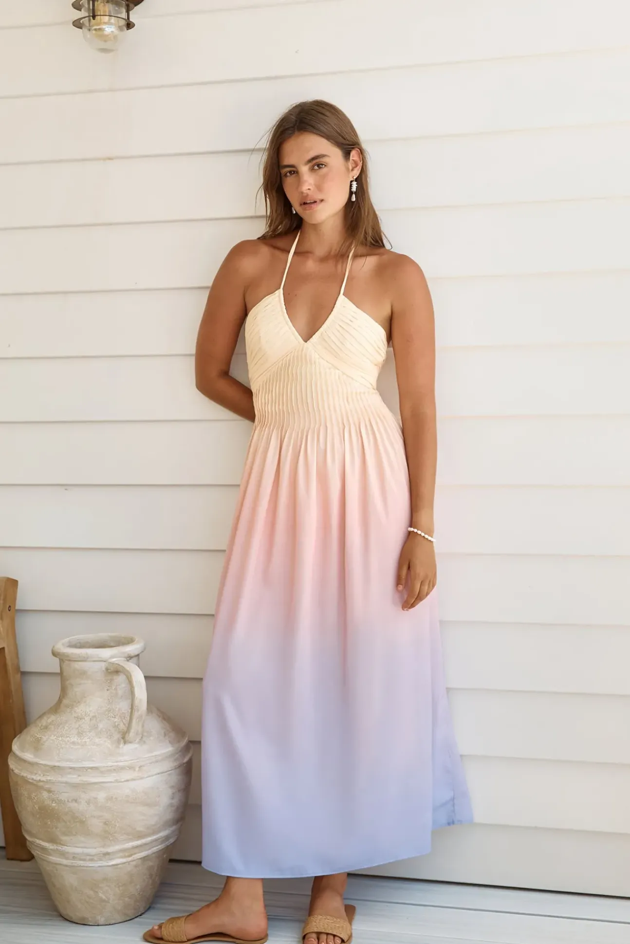 Energetic Lover Maxi Dress Purple