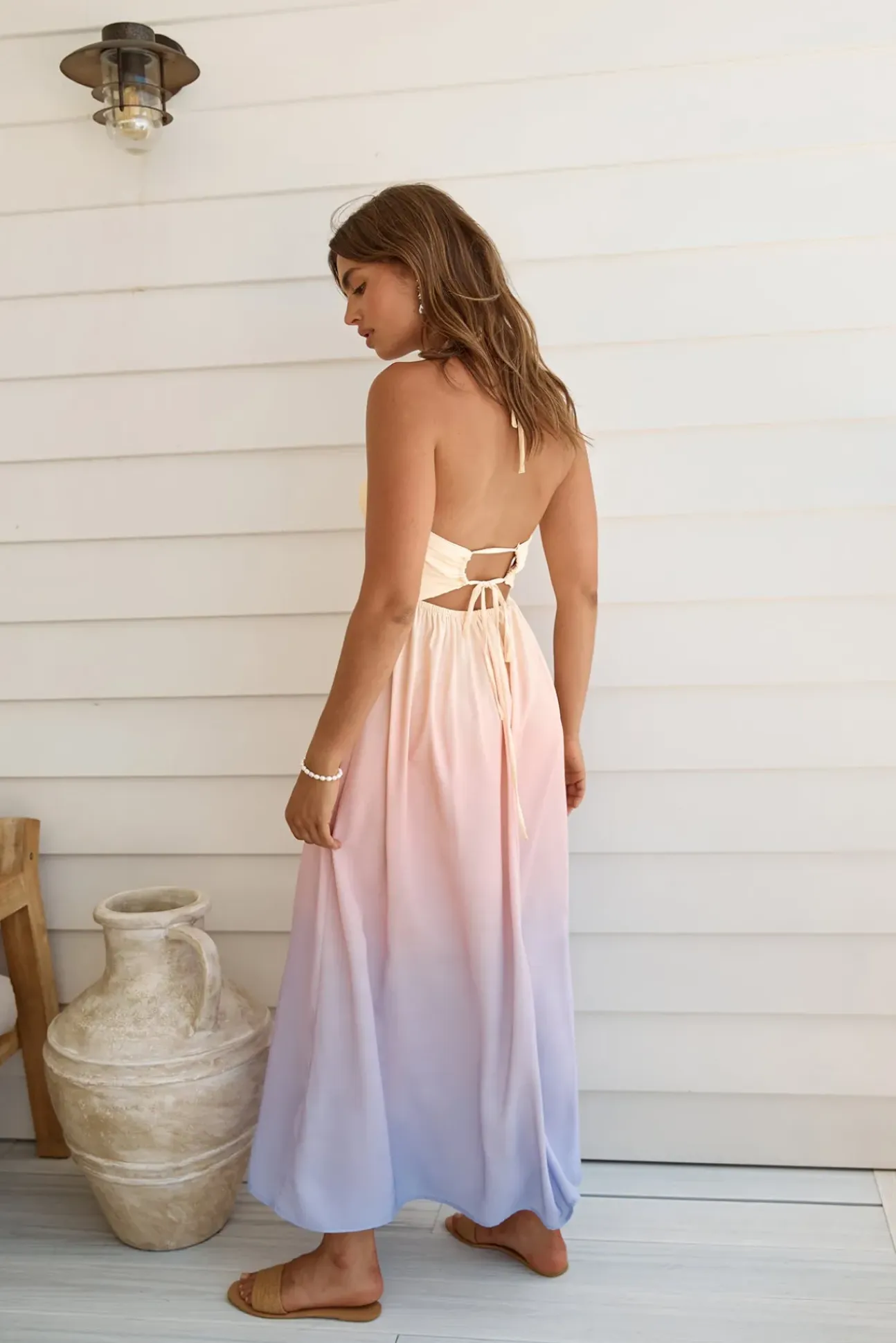Energetic Lover Maxi Dress Purple