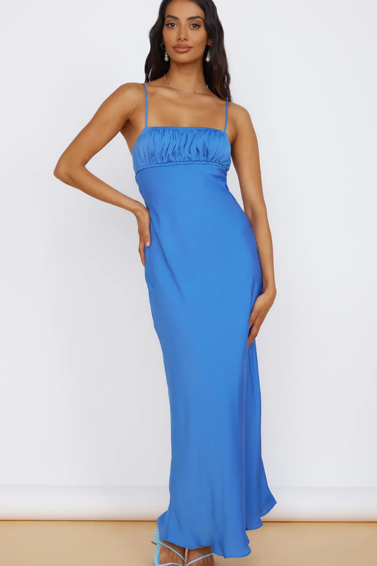 Envious Maxi Dress Blue