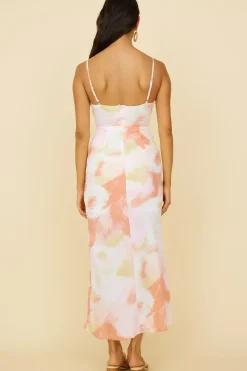 Escape To Paradise Maxi Dress Pink