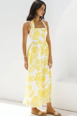 Eternal Spring Maxi Dress Yellow