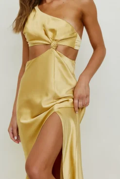Evening Stars Maxi Dress Yellow