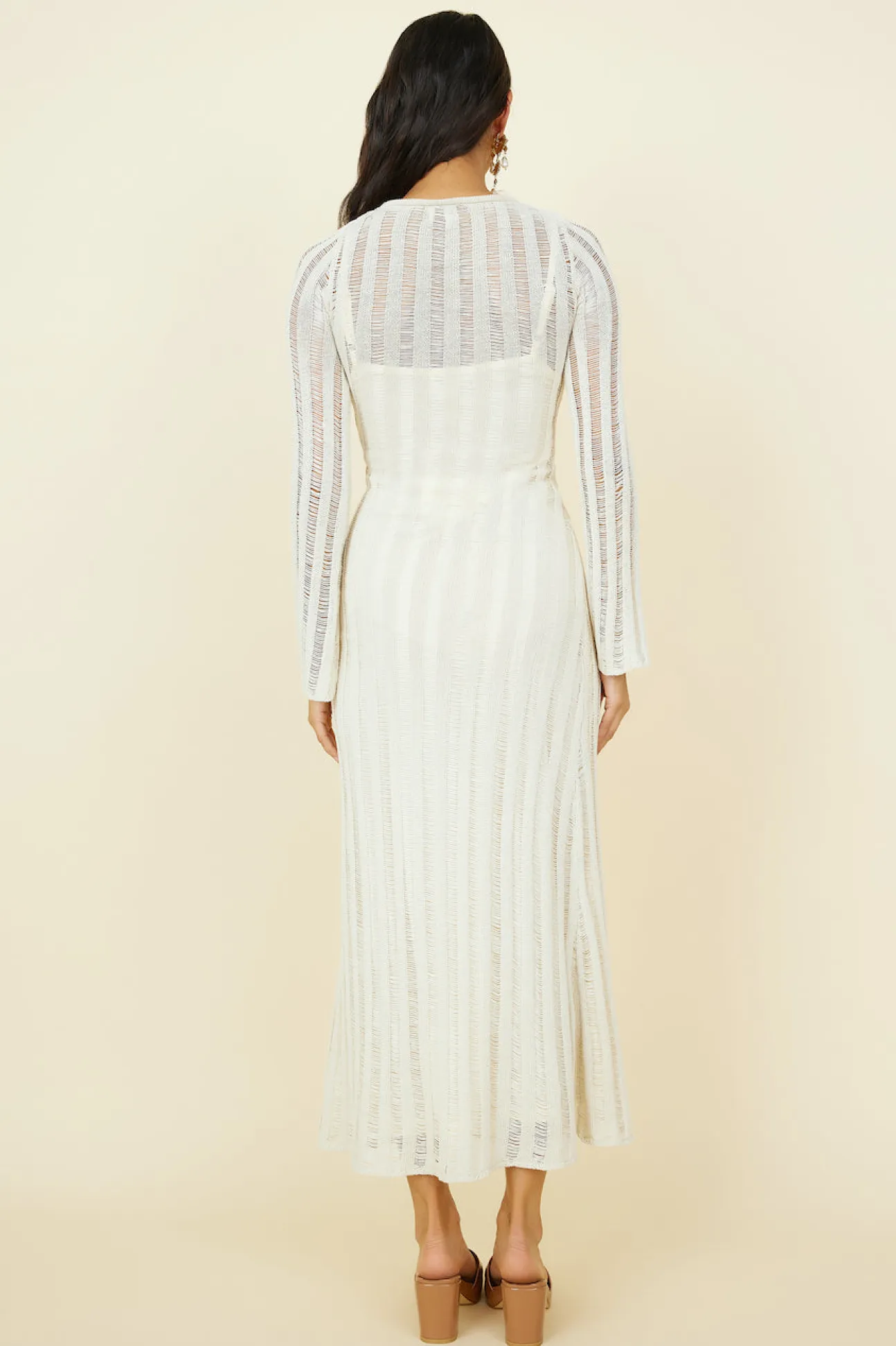 Exploration Maxi Dress Beige