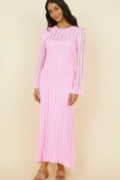 Exploration Maxi Dress Pink