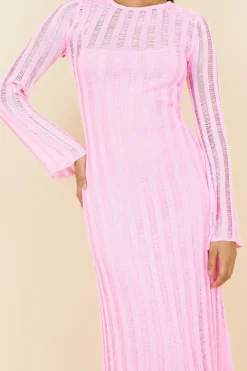 Exploration Maxi Dress Pink