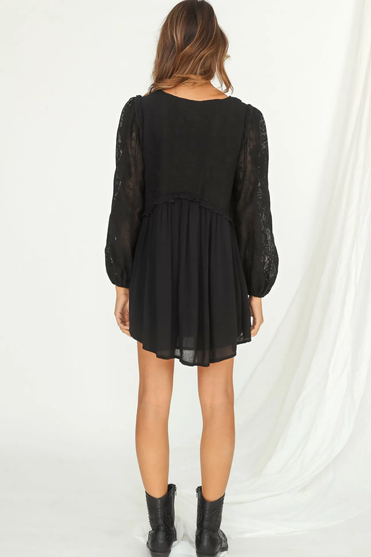 Fancy Evening Dress Black