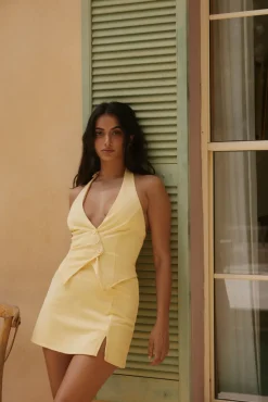 Faye Lane Skirt Yellow
