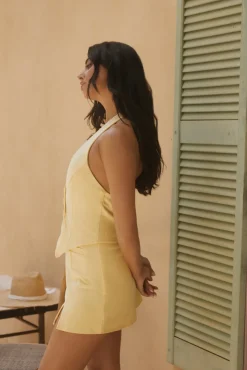 Faye Lane Skirt Yellow