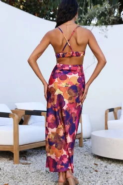 Feeling In Love Maxi Dress Purple