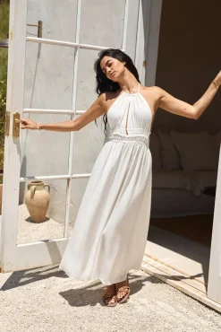 Feeling Spicy Maxi Dress White