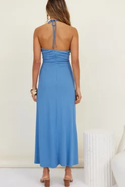 Finer Moments Maxi Dress Blue