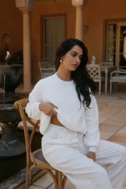Fior Nights Jumper in White