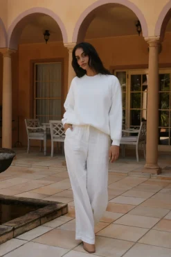 Fior Nights Jumper in White