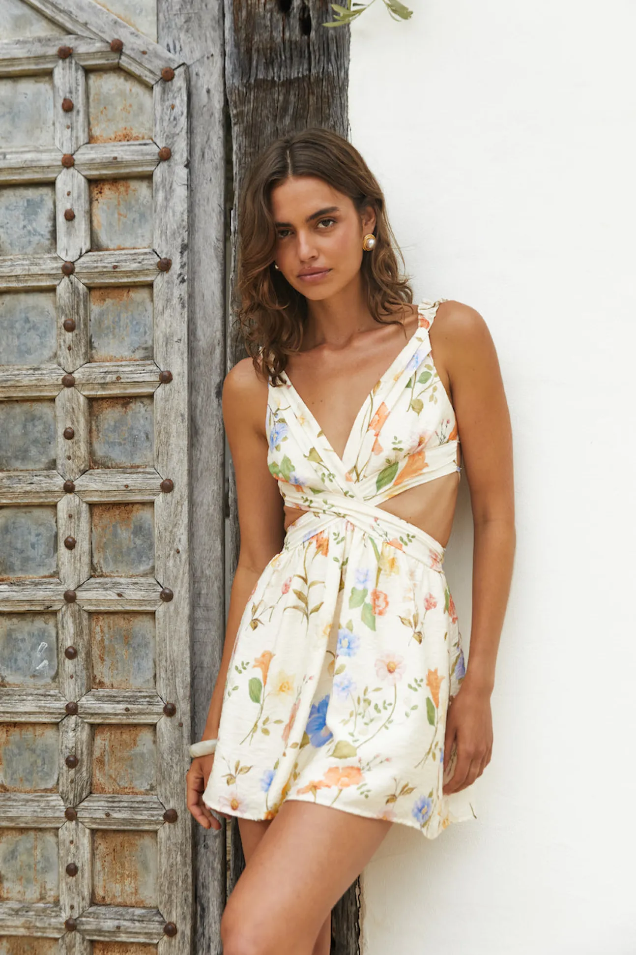 Florence Mini Dress White