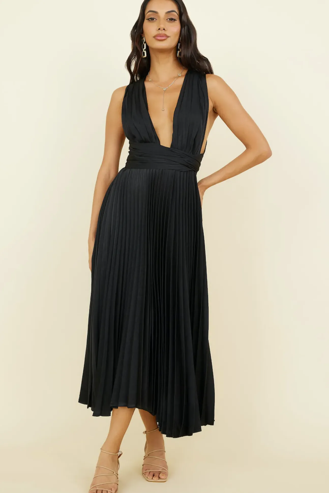 Florentina Maxi Dress Black