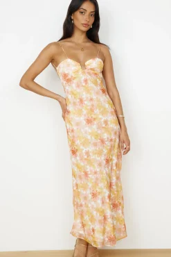 Follow You Anywhere Maxi Dress Orange
