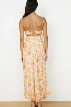 Follow You Anywhere Maxi Dress Orange