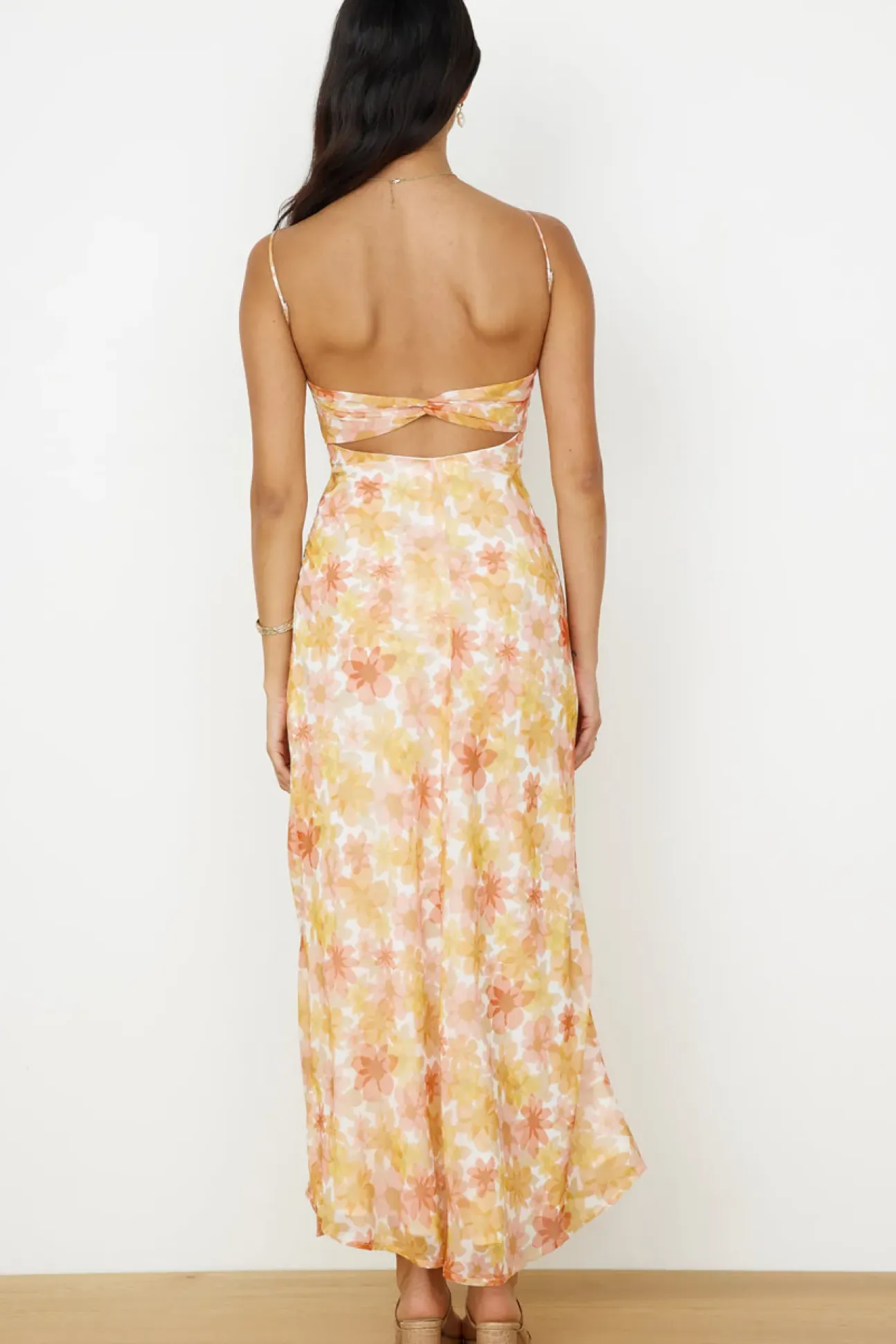 Follow You Anywhere Maxi Dress Orange