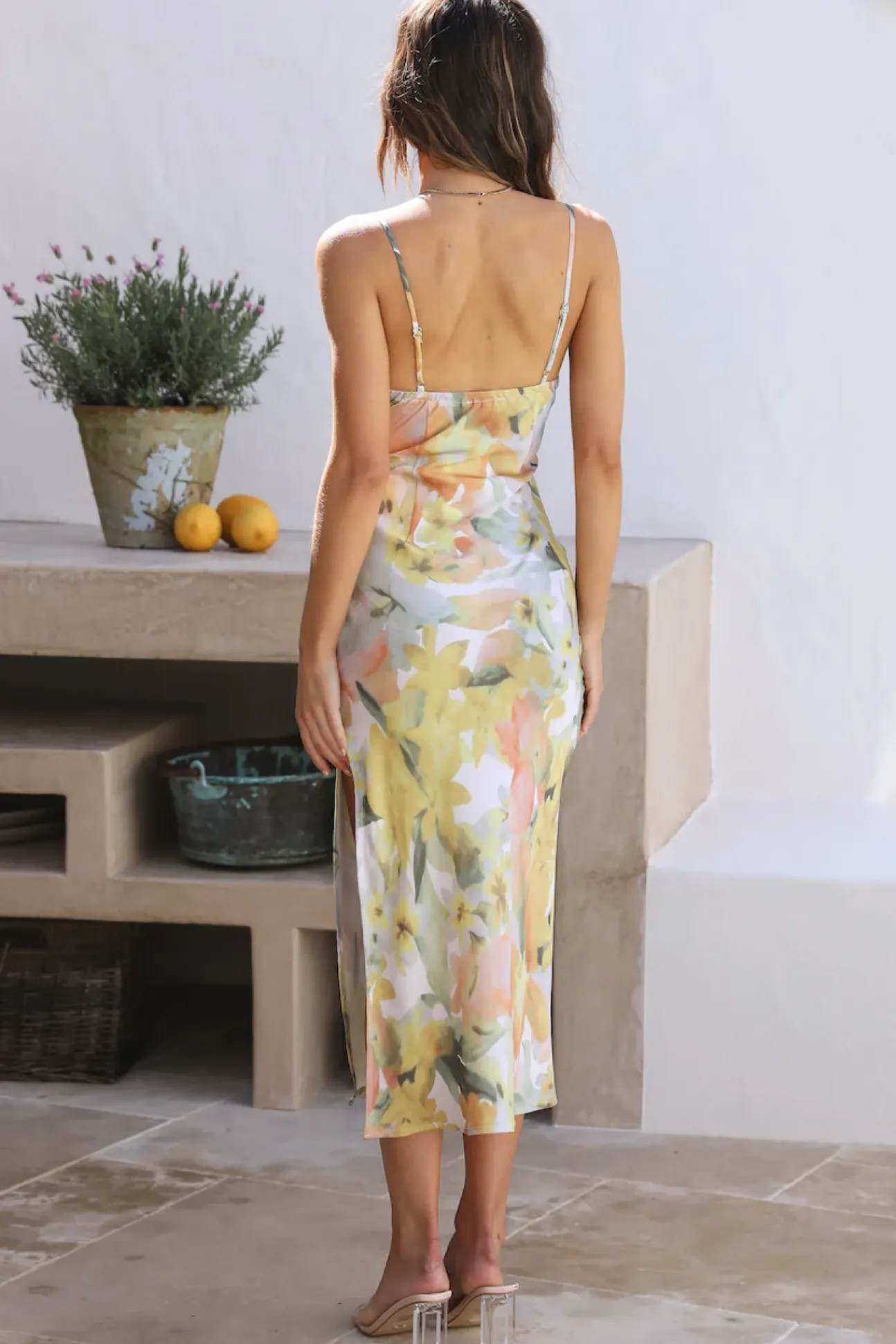 Follow Your Heart Midi Dress Multi