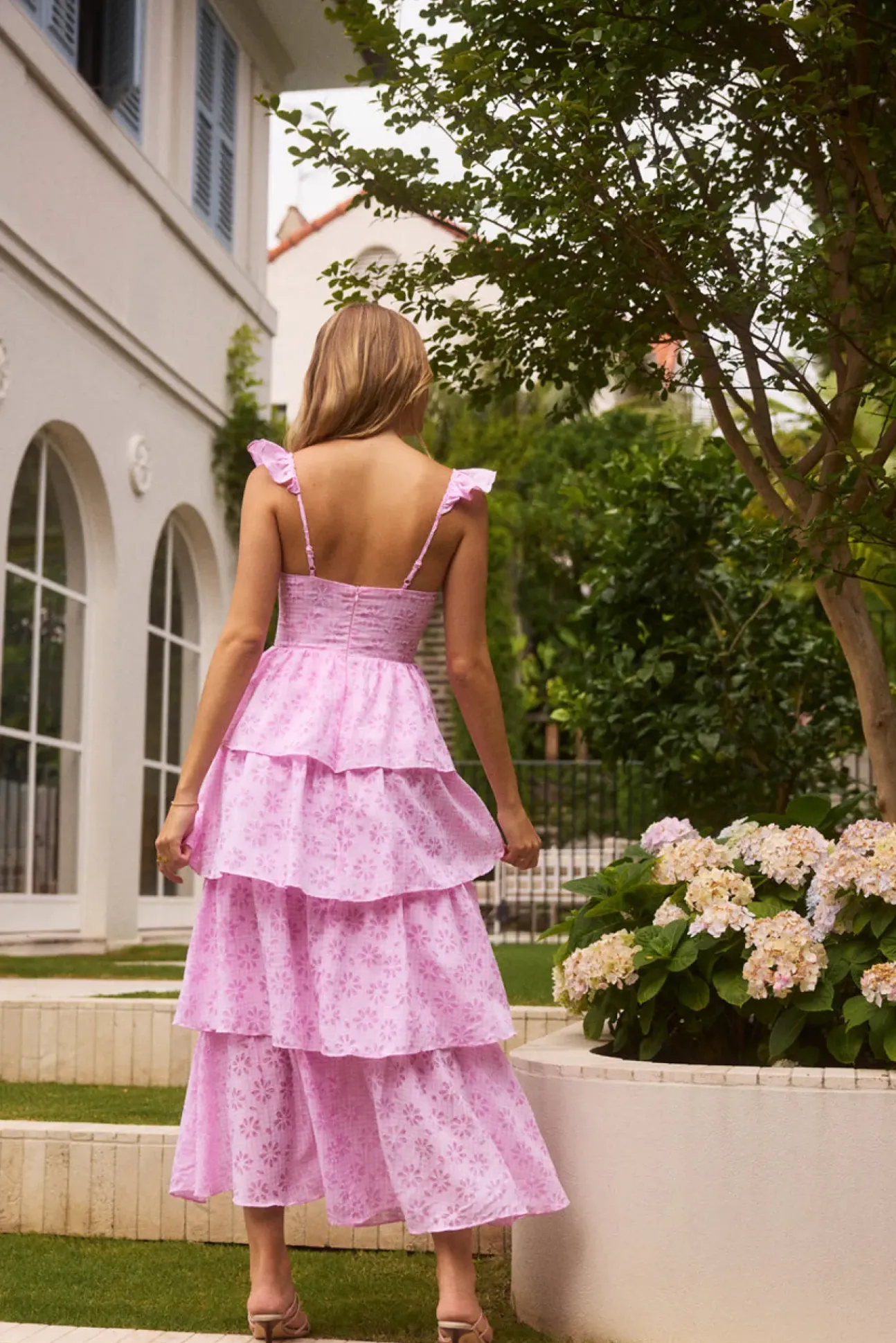 Fonder Moments Maxi Dress Pink