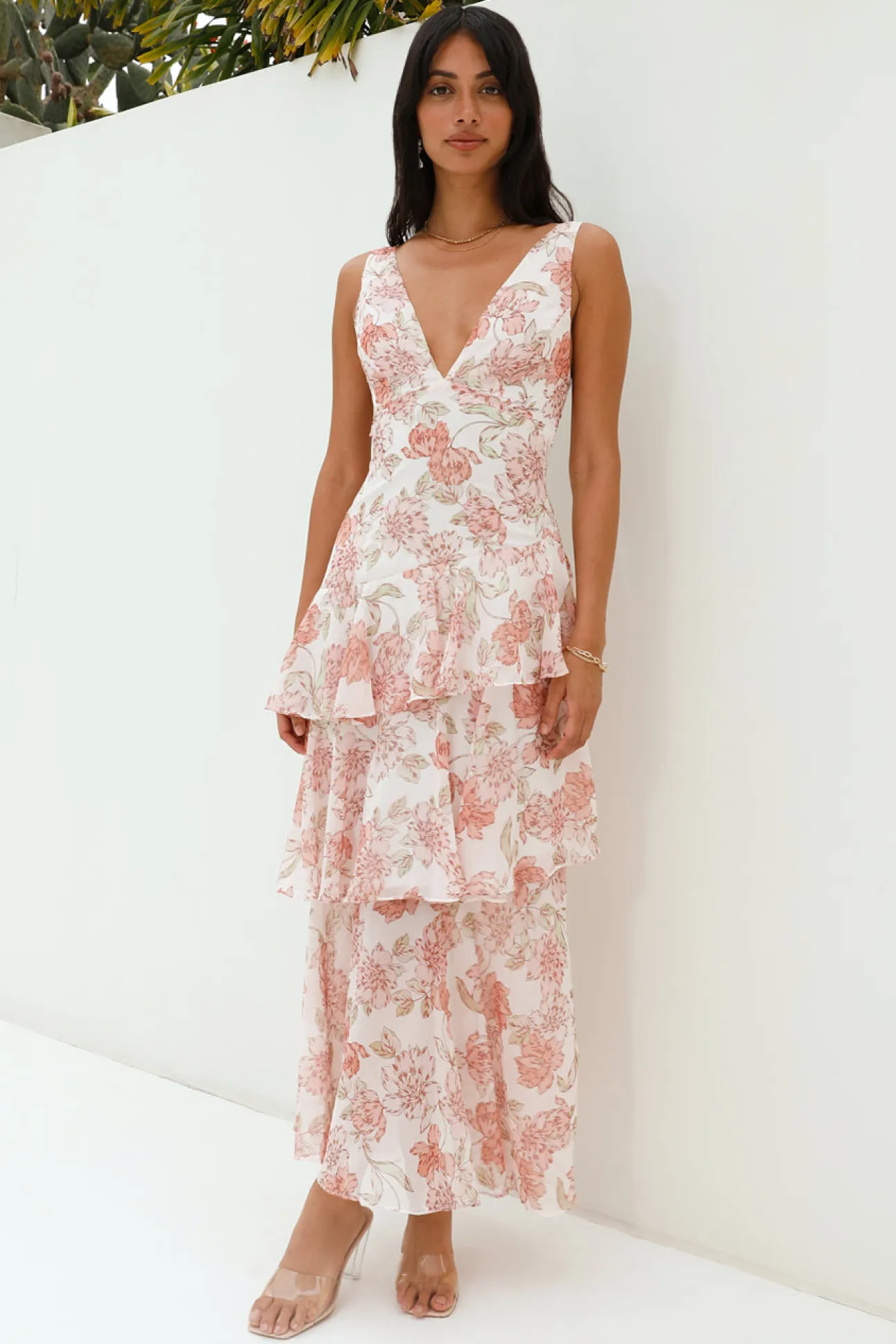 Foolish One Maxi Dress Pink