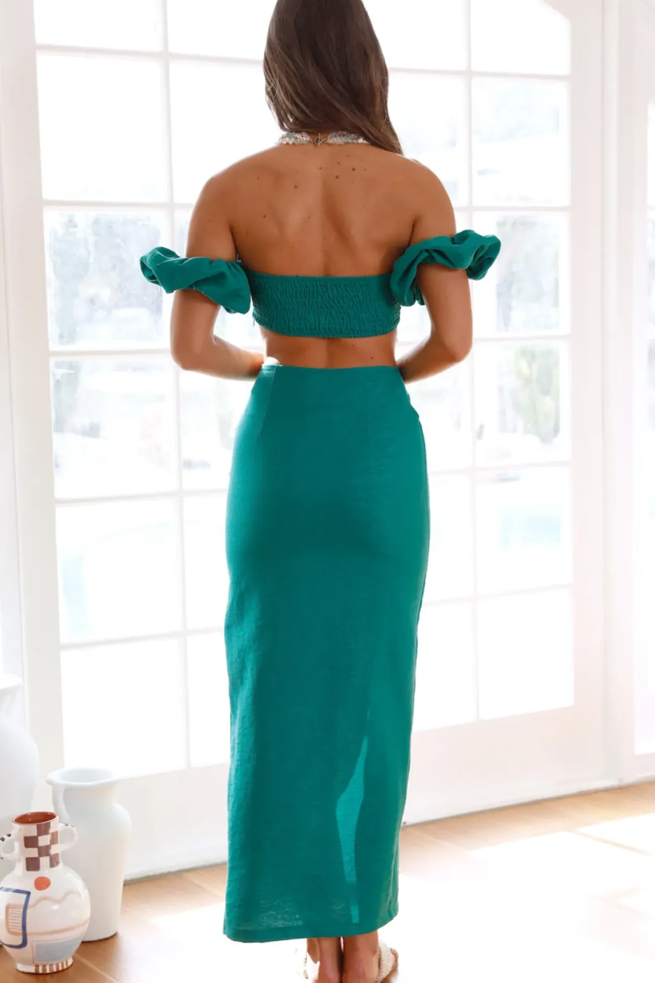 Foremost Crop Top Green