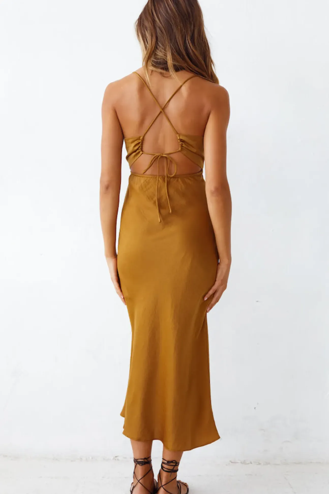Forever Fresh Maxi Dress Brown
