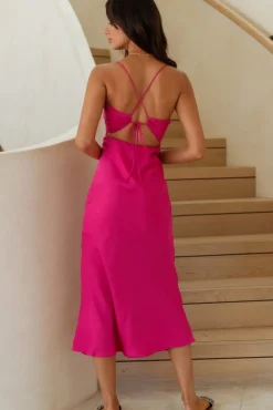 Forever Fresh Maxi Dress Pink