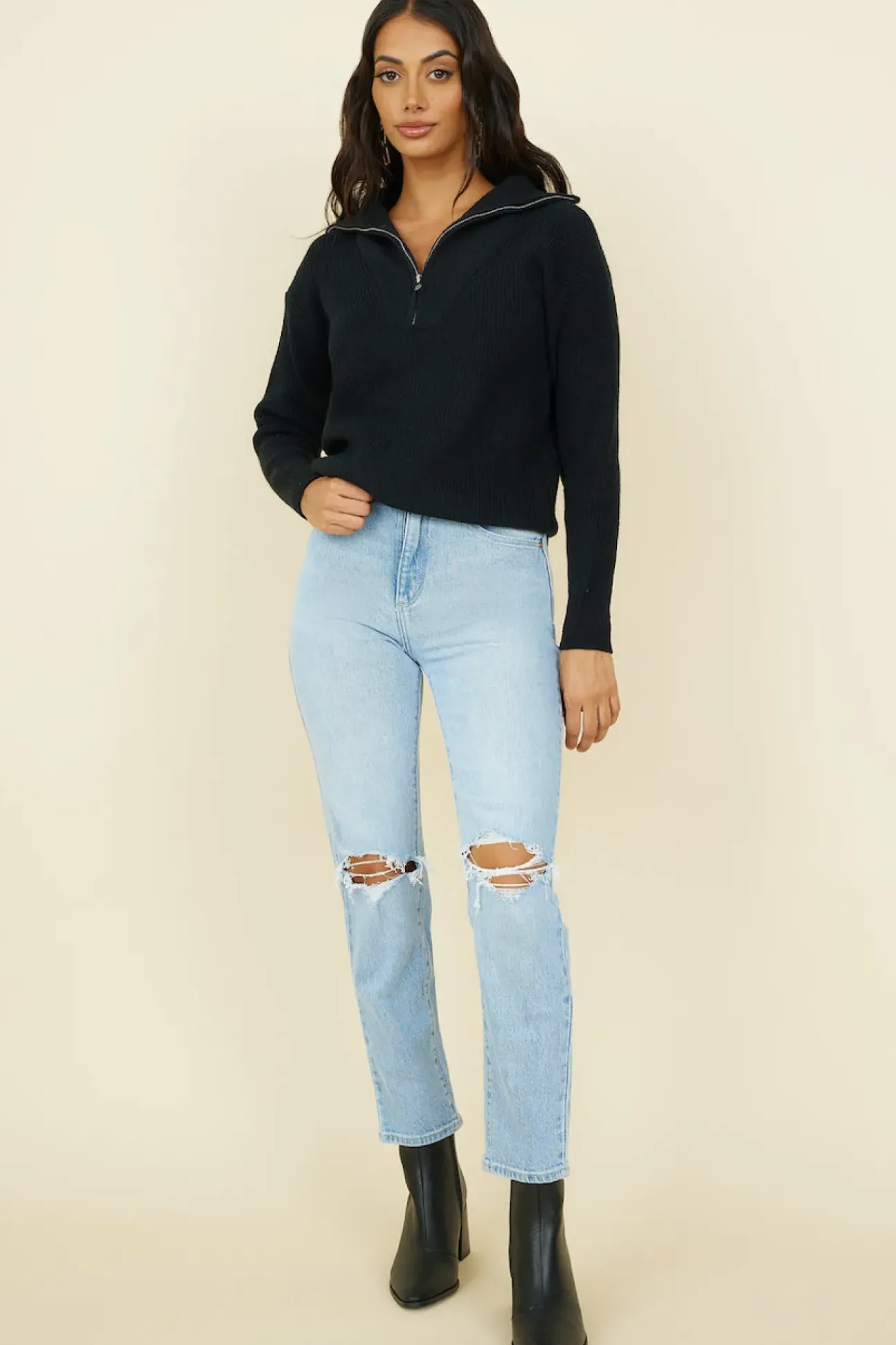 Forever More Knit Black
