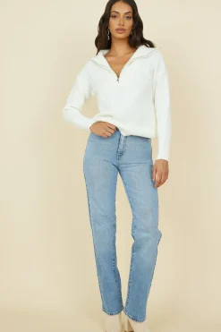 Forever More Knit White