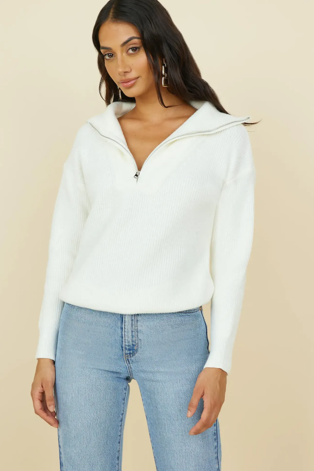 Forever More Knit White
