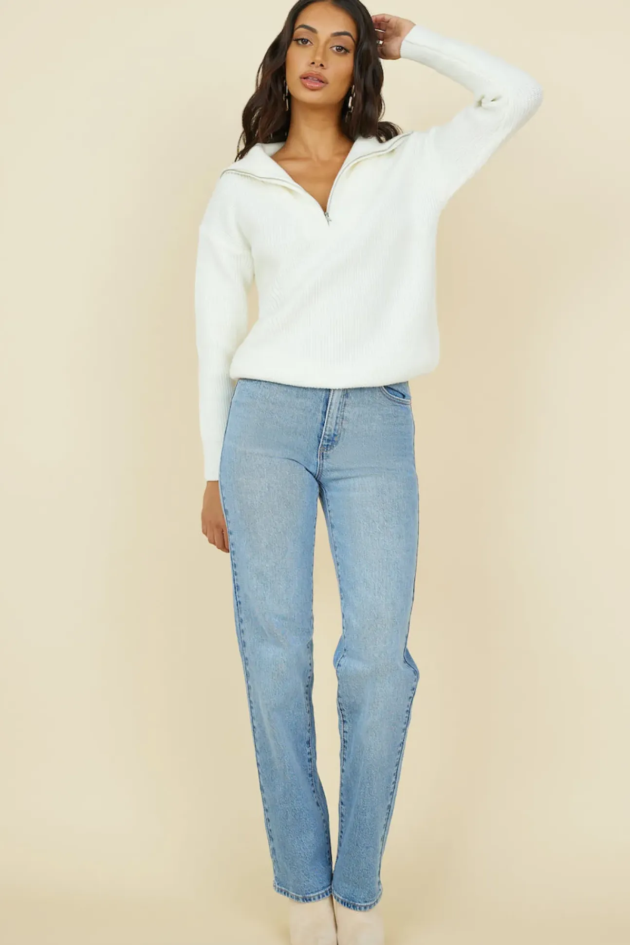 Forever More Knit White