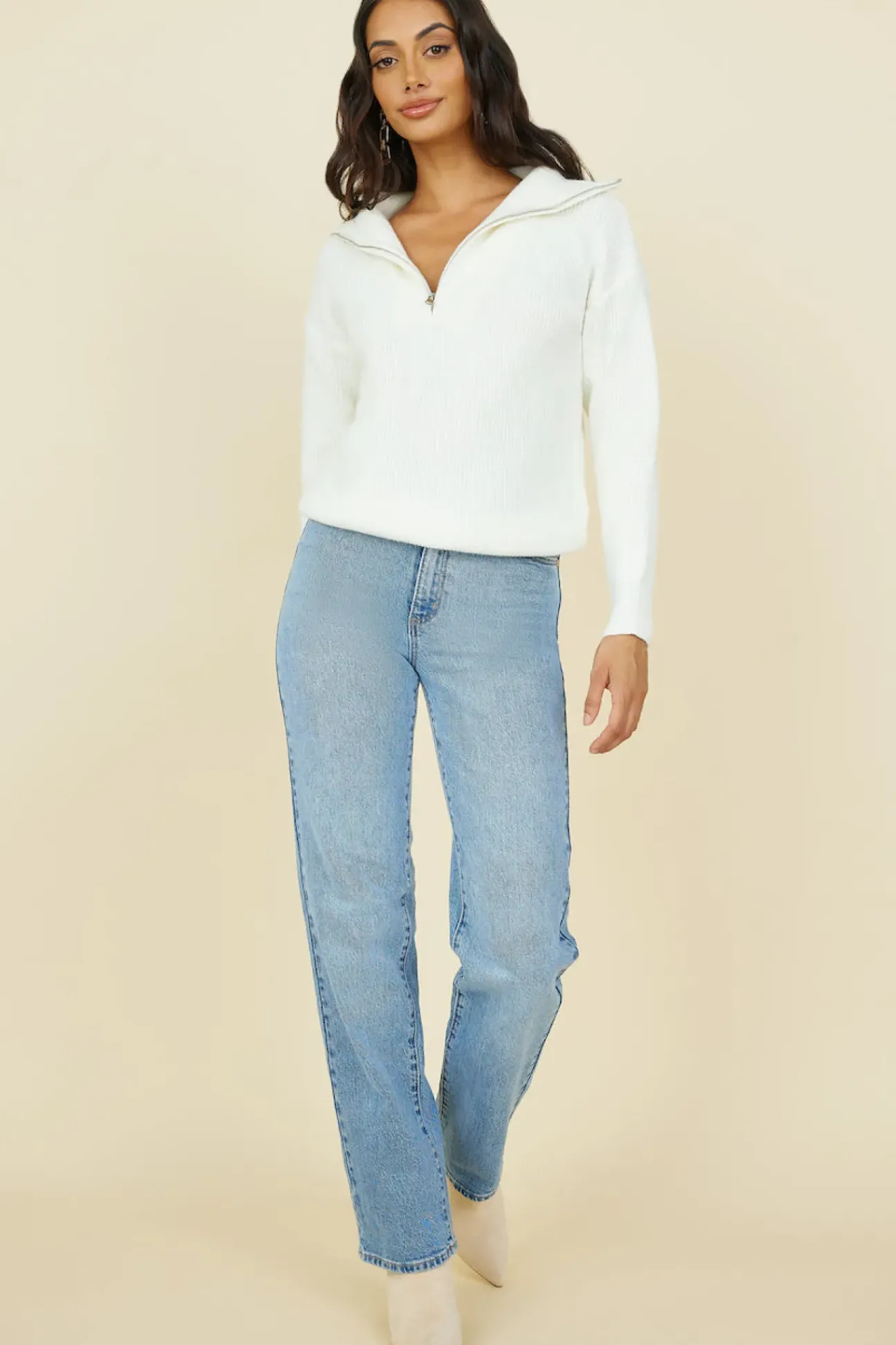 Forever More Knit White