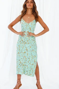 Forever Yours Midi Dress Mint