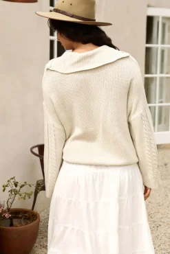 For Real Knit Jumper Beige