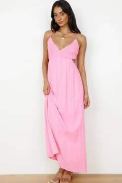 For So Long Maxi Dress Pink