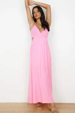 For So Long Maxi Dress Pink