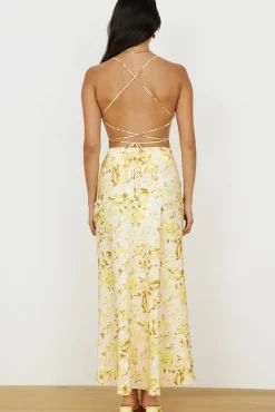 For The Taking Maxi Dress Yellow