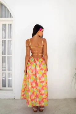 FORTUNATE ONE In Bloom Maxi Dress Floral